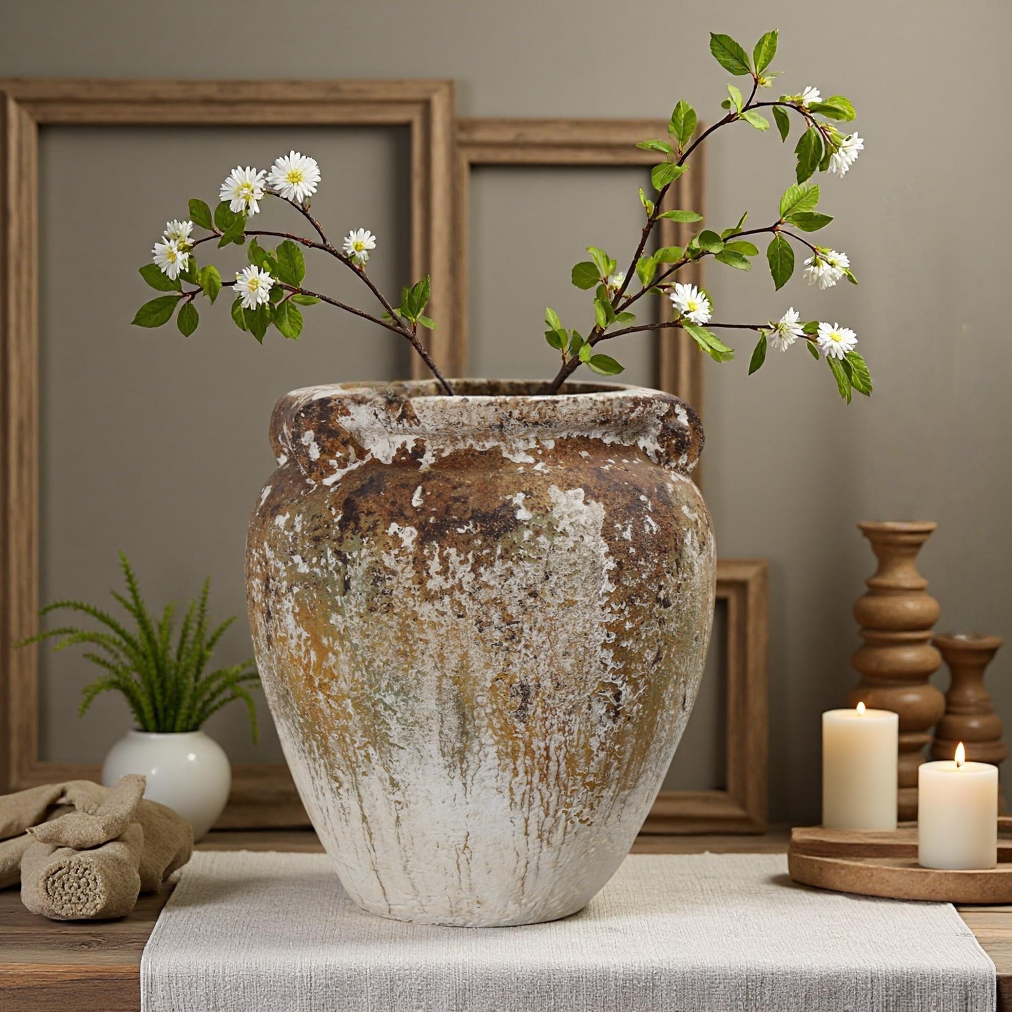Stone urn planter - Etsy México, image size:2048x2048