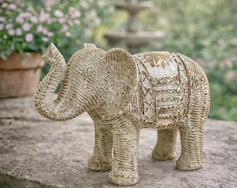 Vintage Elephant Figurine Decor
