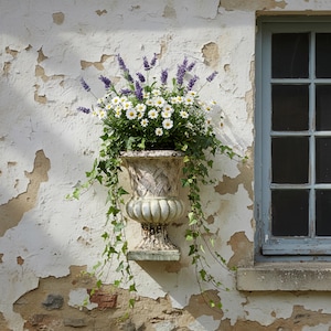 Half Urn Wall Planter - Etsy