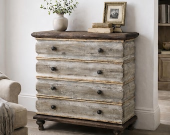 Vintage ladekast met 4 lades