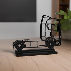 R500 4x2 Modell, Personalisierbar, 3d Druck, Geschenk Lkw Liebhaber, Silhouette, Lkw Verrückt, Dekoration, Cake Topper, Detailgetreu