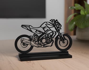 MT 125 Model, Personalisable, 3d print, Gift for Motorcycle Lovers, Silhouette, AAA Quality, Motorcycle Fanatic, Biodegradable, Custom Model