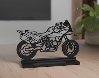 890 SMT Model, Personalisable, 3d Print, Gift for Motorcycle Lovers, Silhouette, PLA, Motorcycle Fanatic, Cake Topper, True to detail