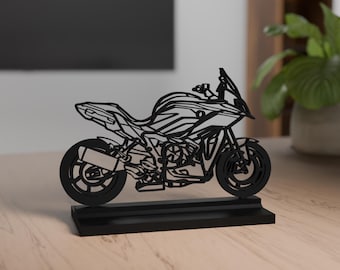 S 1000 XR Model, Personalisable, 3d Print, Gift for Motorcycle Lovers, Silhouette, PLA, Motorcycle Fanatic, Cake Topper, True to detail