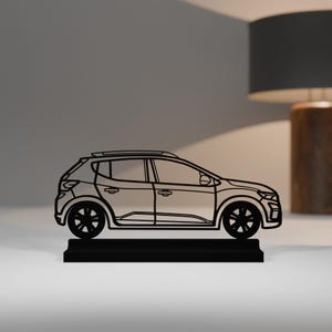 Sandero Model, Personalisable, 3d print, Silhouette, AAA Quality, Gift for Car Lovers, PLA, Car Crazy, Cake Topper, True to detail