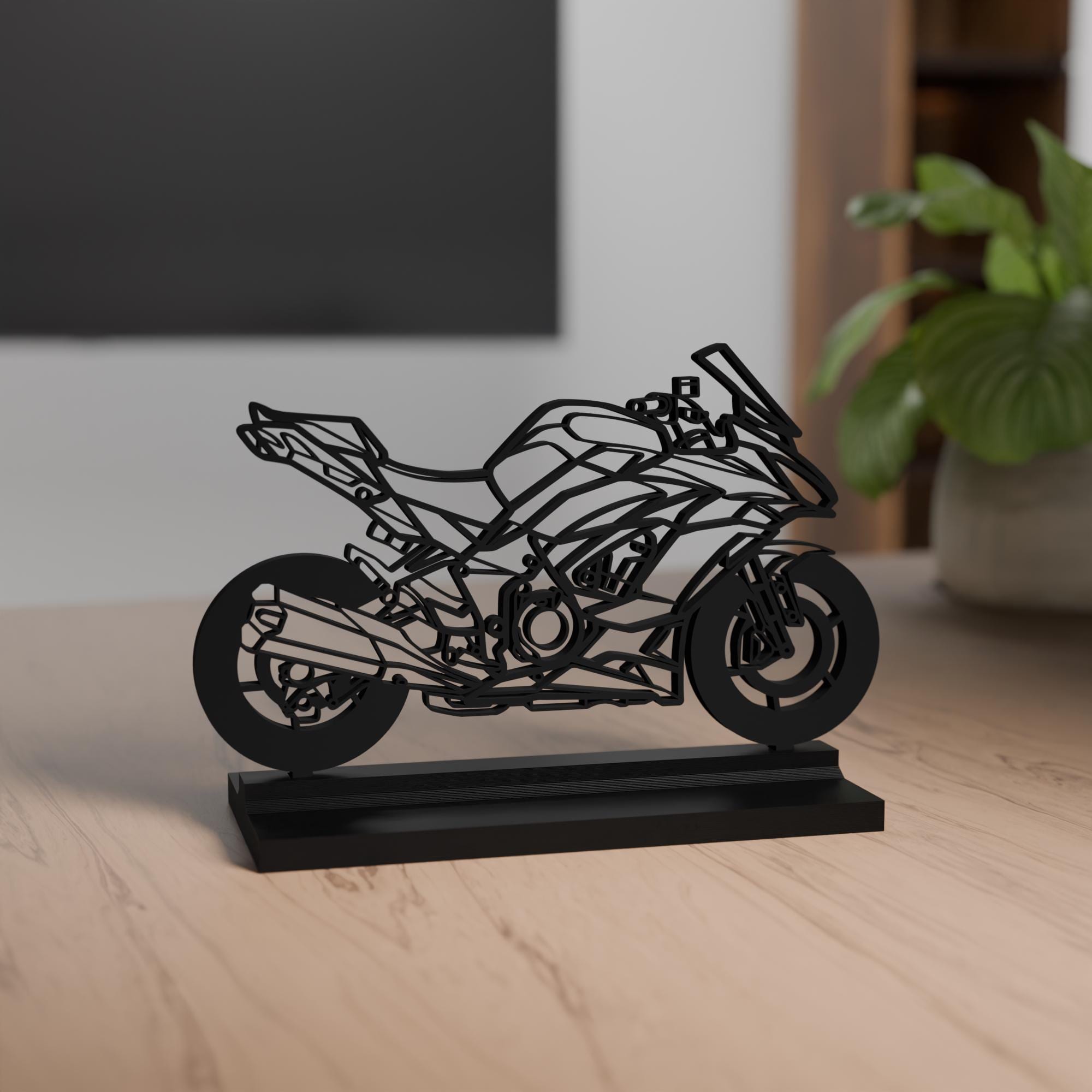 Ninja 1000 SX Model, Personalisable, 3d Print, Gift for Motorcycle
