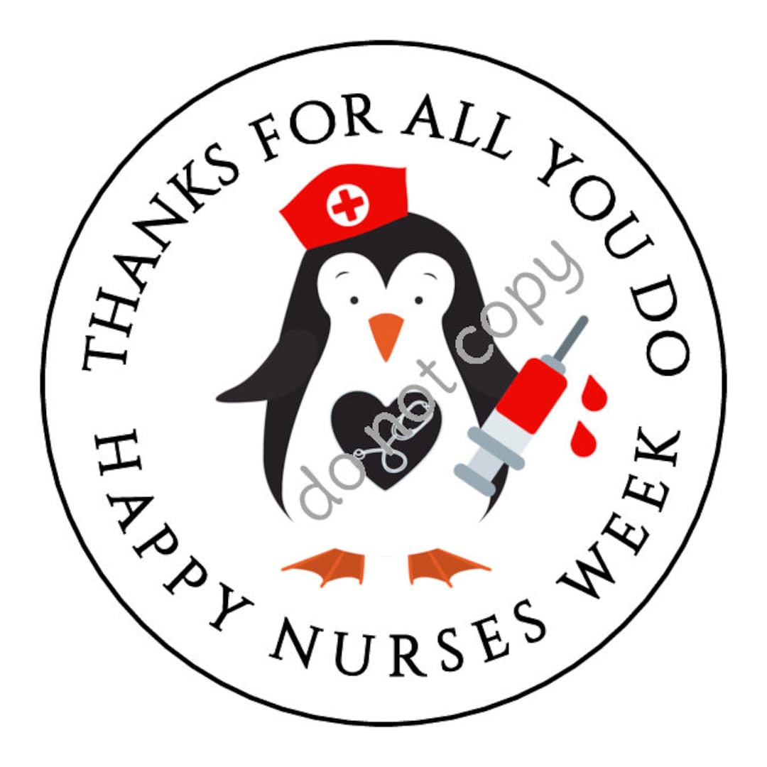 INSTANT DOWNLOAD Nurse Appreciation Week Gift Tags Nurses RN Etsy