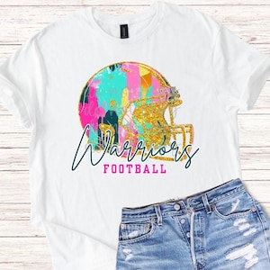 Custom Brush Stroke Faux Glitter png design | football season | helmet | mascot | custom png design digital file