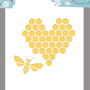 Bee Mine - Archivos SVG, PDF y DXF de superposición de tarjetas de San Valentín