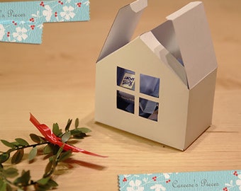 House Gift Box - SVG PDF DXF Pattern