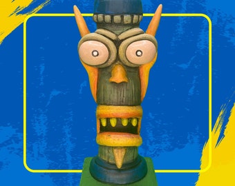 Tangari | Tabonga Tikis - OOAK Sculptures by Underground Artist Gary Wray