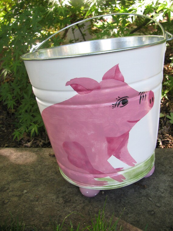 Pig Bucket Etsy