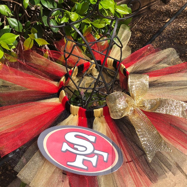 SF 49er Football Tutu Skirt