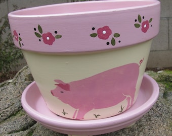 Piggy Flower Pot