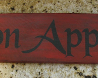 Bon Appetit Kitchen Sign