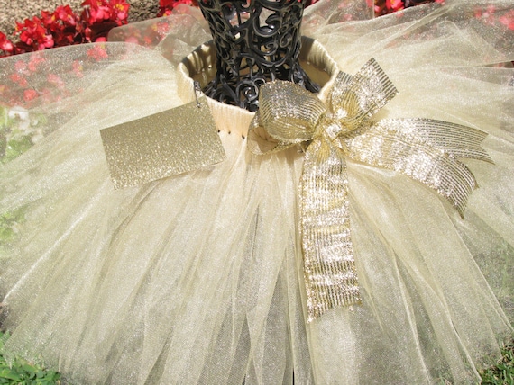 gold tutu for adults