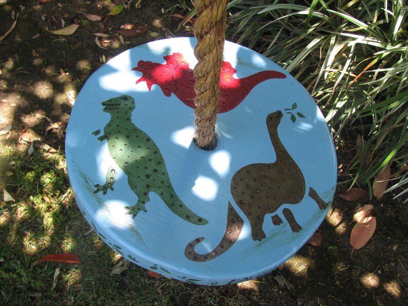Dinosaur Swing Etsy