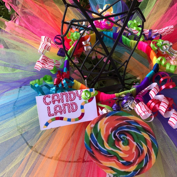 Candy Land Lollipop Tutu