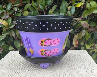 Flip Flops Flower Pot