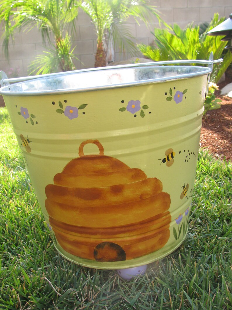 Beehive Bucket Etsy