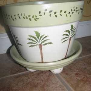 Palm tree Flower Pot