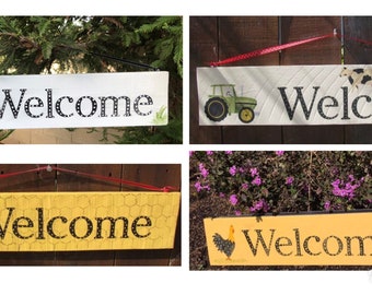 Farm Welcome Signs
