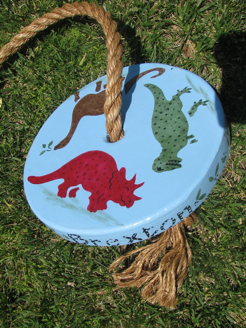 Dinosaur Swing Etsy