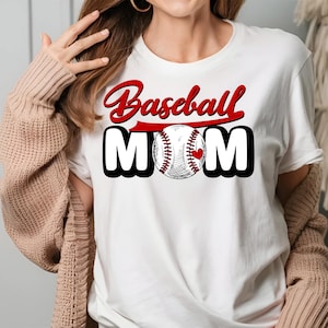 Baseball Mom PNG, Varsity, Distressed, Baseball mama, Loud and Proud Baseball Mom Sublimation Design Downloads