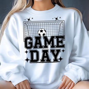 PNG del Día del Partido de Fútbol Coquette: Diseño de camiseta de mamá (Descarga digital)