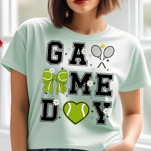 Tennis Png, Tennis Game Day Png, Tennis Mama Png, Tennis Mom Png Sublimation, Coquette Tennis Png Shirt Design, Tennis Game Day, Tennis Love