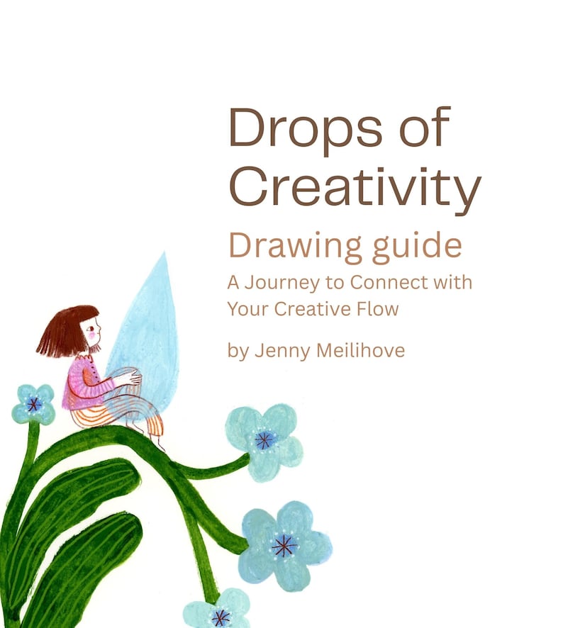 Drawing Guide for Creative Flow Drops of Creativity image 1