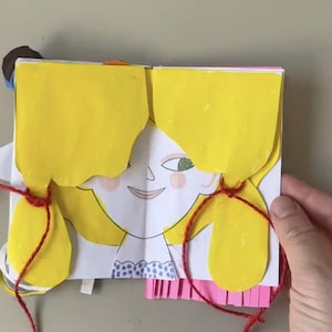 Pop-Up Hairstyles – Printable DIY Booklet for Kids & Adults