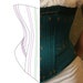 SIZE US rtw 8-10 Hübsches Hausmädchen Spätes Viktorianisches Korsett Muster. Druckbare pdf