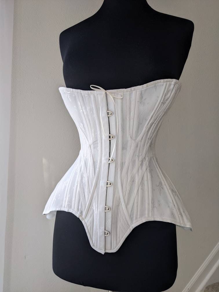 Custom-made Late Victorian Tightlacing Corset. Prototype Corset