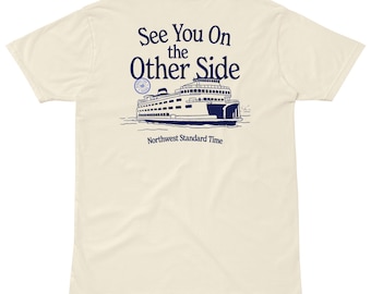 Camiseta premium del otro lado