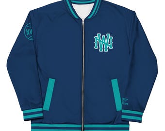 Chaqueta bomber Stadium - Agua dulce