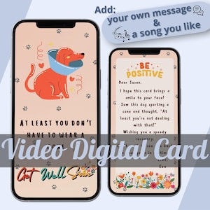 Snarky gute Besserung ecard animierte Arbeit bestie gute Besserung Handygeschenk individuelle Ermutigung Freundkarte gute Besserung wünschen Video fügen Sie Ihren Text hinzu