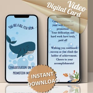Cadeau de promotion d'emploi snarky félicitations pour un nouveau départ un collègue quitte la promotion numérique, cadeau d'entreprise, mobile surprise, nouvelle carte de travail pour papa