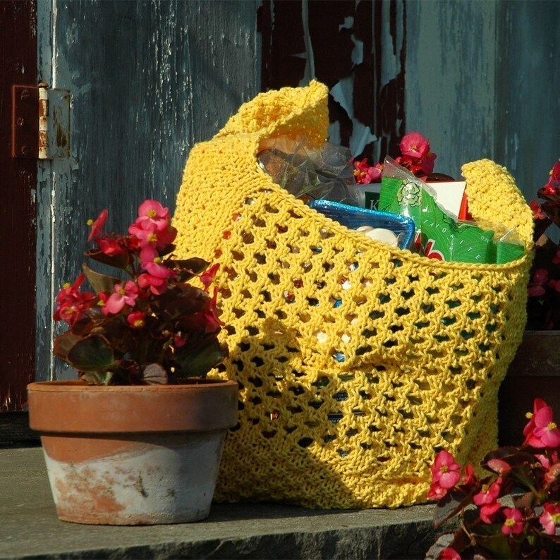 1Bag Three Ways Knitting Pattern ONLINE DOWNLOAD image 2