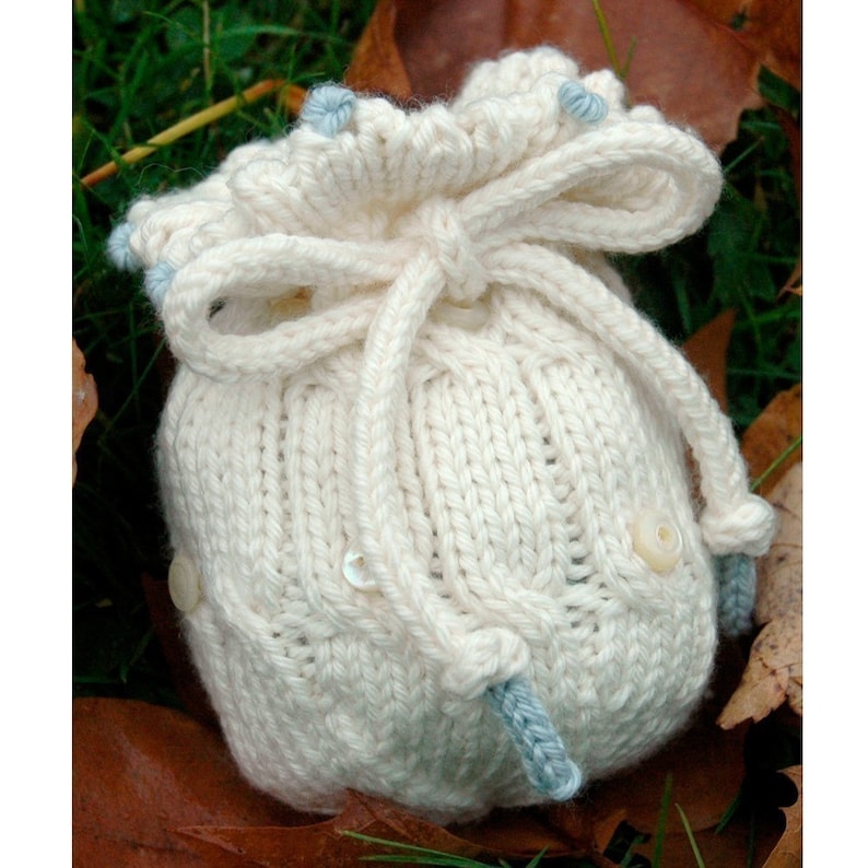 Three Farm Fresh Knitted Gift Bag Pattern ONLINE DOWNLOAD Etsy