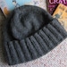 Knitting Pattern Hat and Scarf New York-- A Guy's Wool Hat Instant PDF Download Designer J. L. Fleckenstein