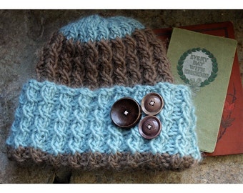 Baby Cable Switchback Hat Pattern ONLINE DOWNLOAD