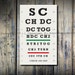 SALE: 40% OFF Crocheter's Eye Chart (TM) Crocheter Gift Idea As seen in Molly Makes magazine 12 x 18 Art Print