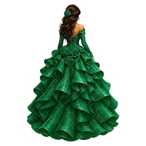 Forest Green Dress - Etsy New Zealand