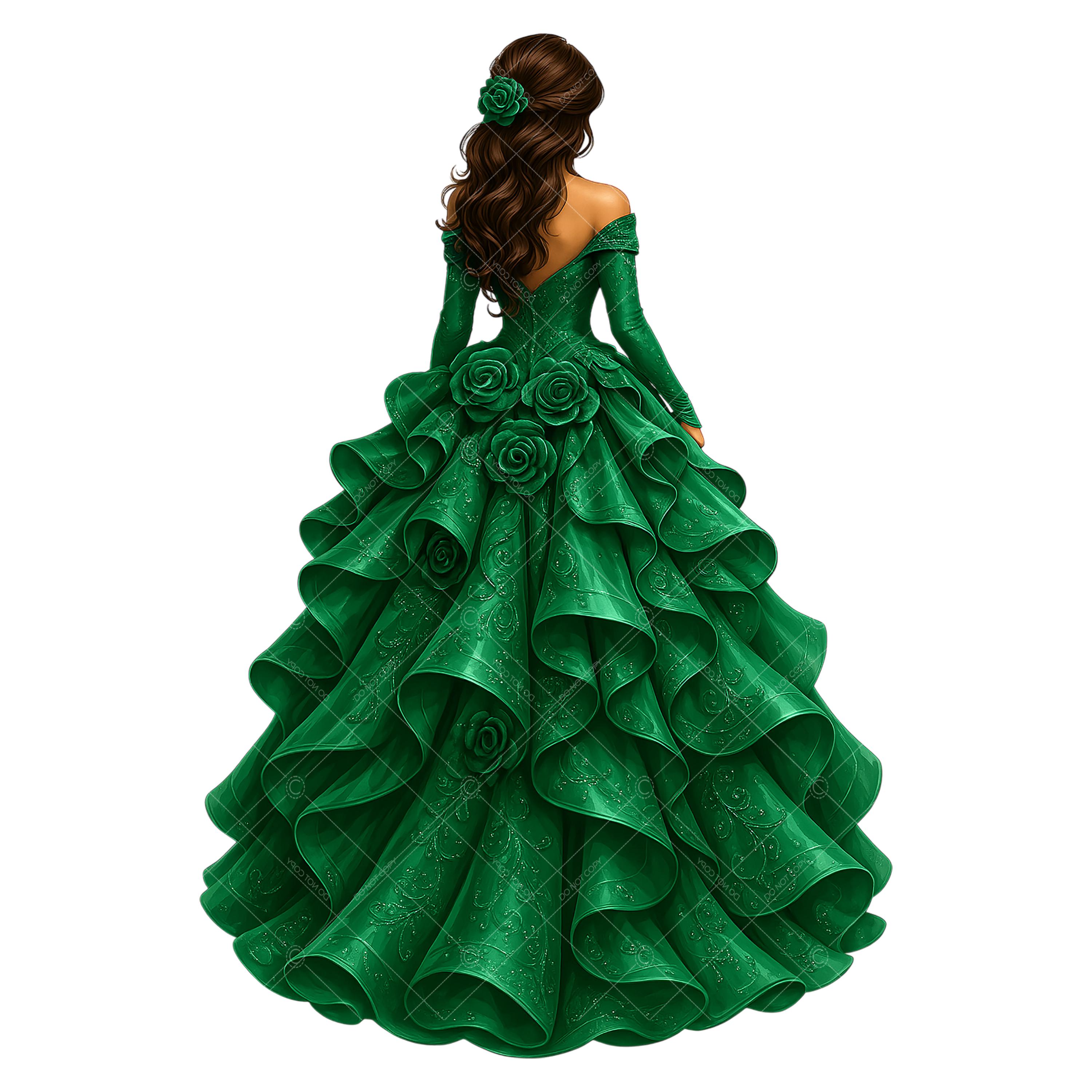 Enchanted forest dress México