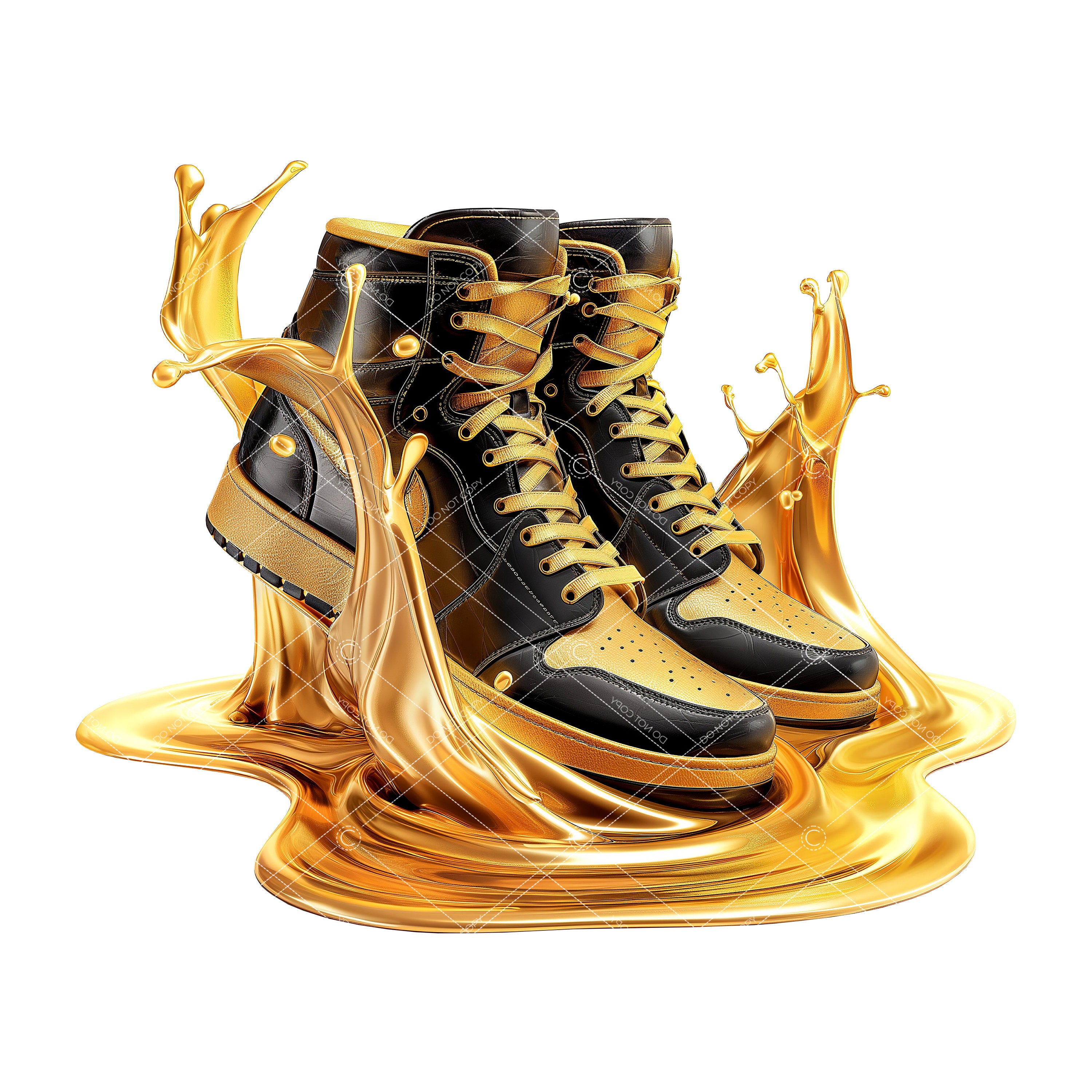 Black and gold nike España