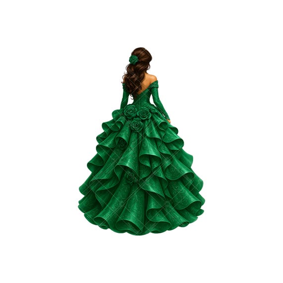 white christmas dresses Dark Green Lace Ball Two Piece Long Prom Dresses Cheap main image 0