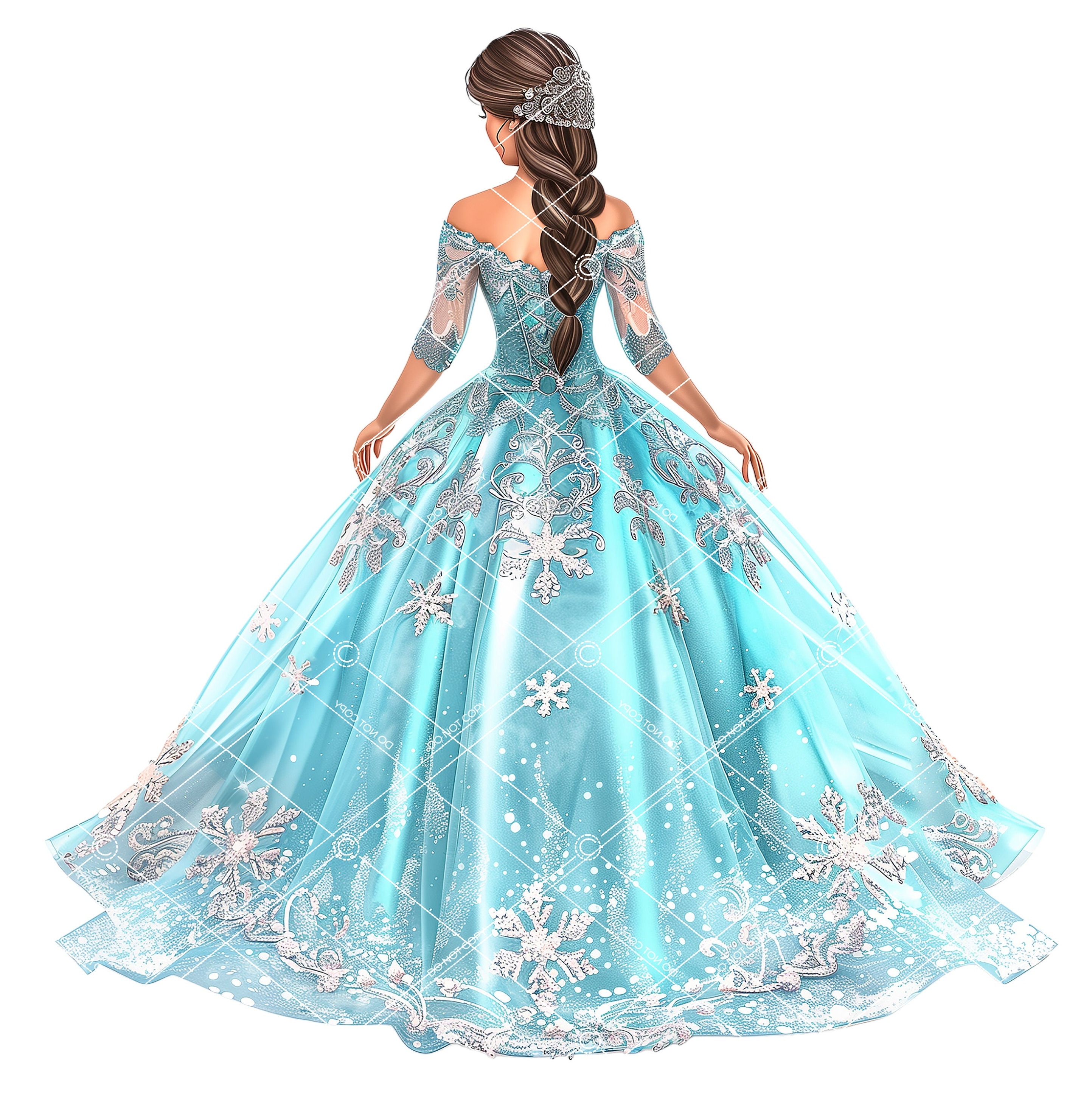 navy blue dress for baby girl Winter Wonderland Ball Gowns main image 1