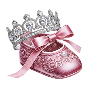 Clipart de chá de bebê de princesa, chá de bebê de princesa, clipart de bebê de princesa, clipart de chá de bebê elegante, chá de bebê de princesinha, conjunto de 4