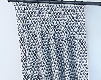 Designer Volpi Linen Drapes - Lined